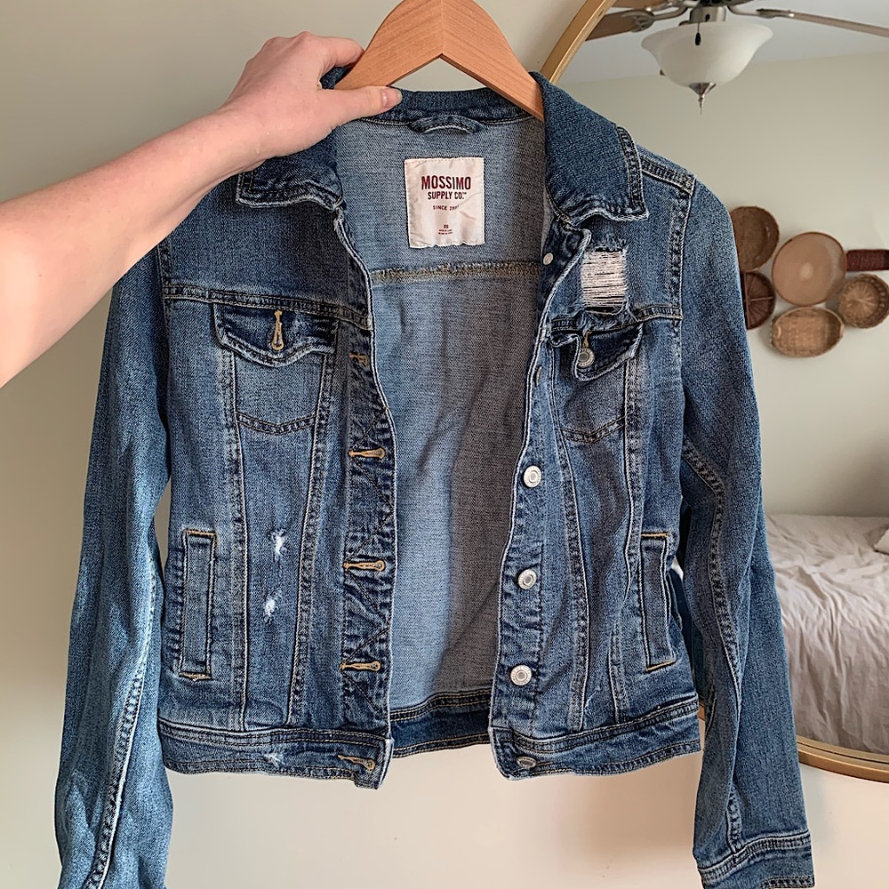 Cropped Denim Jacket